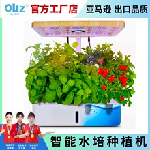 厂家智能水培蔬菜花卉种植机 全光谱植物生长灯微景观 亚马逊优选