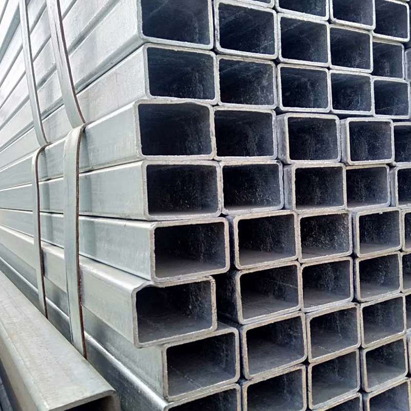 厂价批发镀锌方管  湖北武汉热镀锌方矩管 现货库存装饰立柱