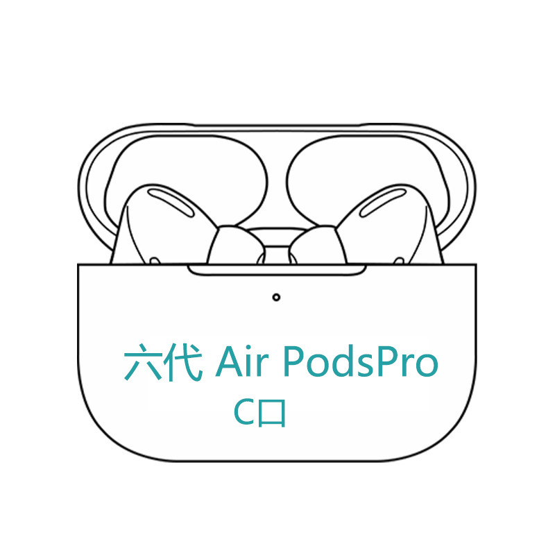 Apple AirPods Pro 2 shovqinni bekor qiluvchi 6-avlod quloqchinli sport quloqchinlari bilan moslashtirilgan Huaqiangbei 5-avlod Bluetooth quloqchinlari