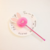 Net Red Girl Heart Creative Wool Ball Pen Beautiful Pen cute super cute black pen neutral student stationery supplies