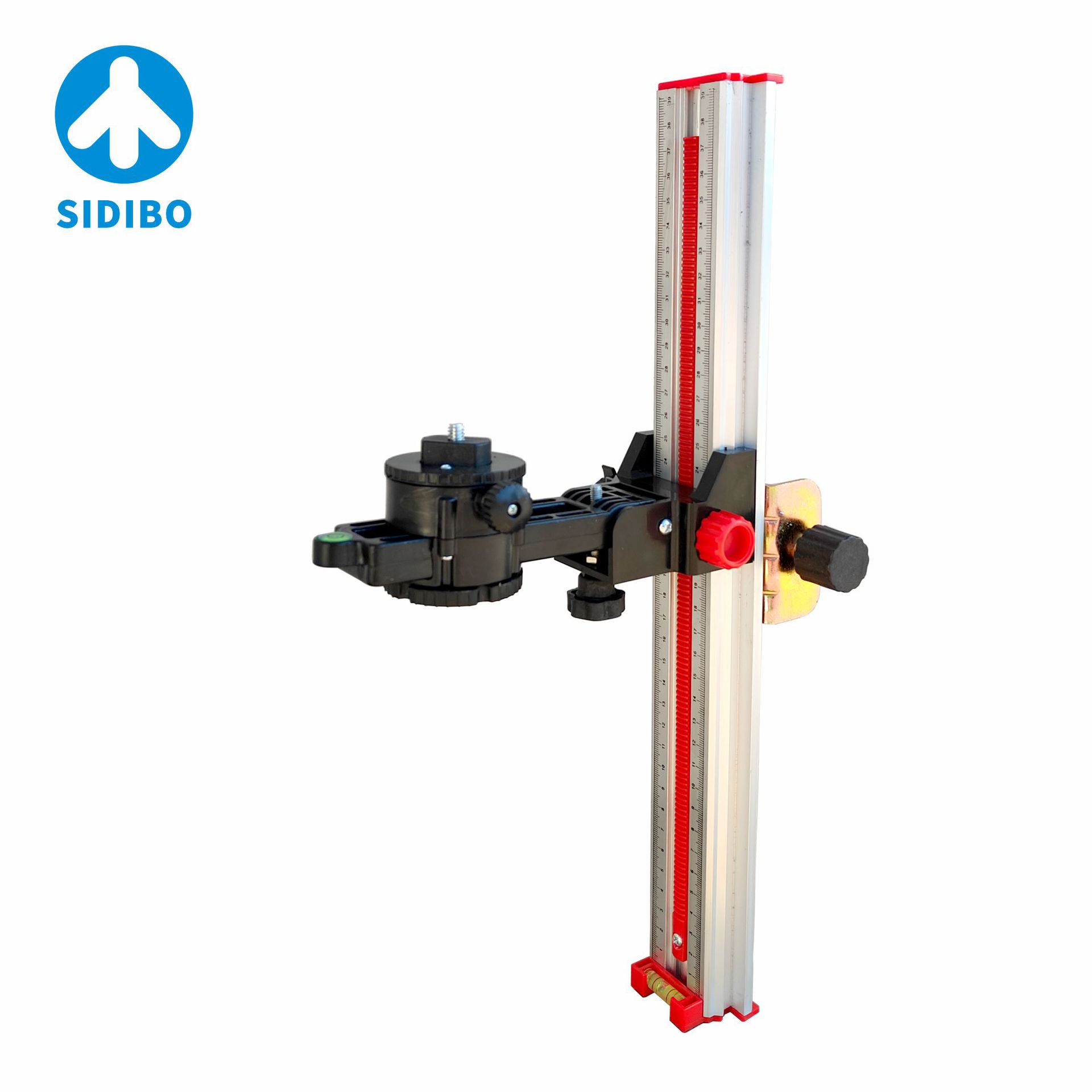 水平仪多功能微调云台上墙支架红外线底座伸缩杆支架激光高精度