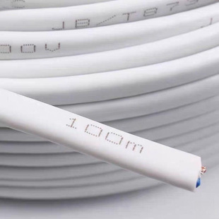 Outdoor Wire Core/Square Sheathed Wire Household Multi-Strand Soft Core Power Monitoring Line Lighting Lamp Holder Line Factory Standard Line