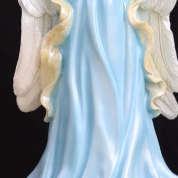 50cm ángel mano flotante estatuas de la iglesia de la casa decoración de la sala de estar de la figura principal