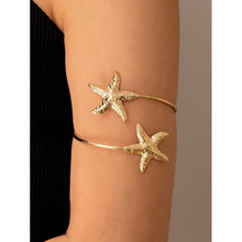 M 45591 3D Starfish Rotating Bracelet ���庣����ת�ۻ�