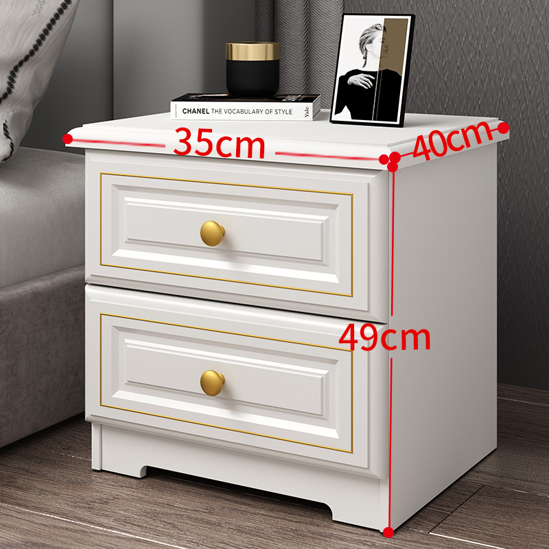 2抽轻奢款35宽深40高49实木抽屉