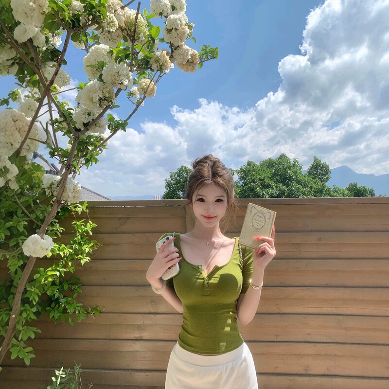 04/28 Jmshop's Signature Product!!! Soft and Skin-Friendly Tencel Wool Short-Sleeve T-Shirt