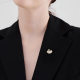 Luxurious and Cute Swan Small Brooch for Women in Summer, Anti-Exposure Buckle, Exquisite Corsage, Creative Pin, Collar Pin, Cardigan Decoration