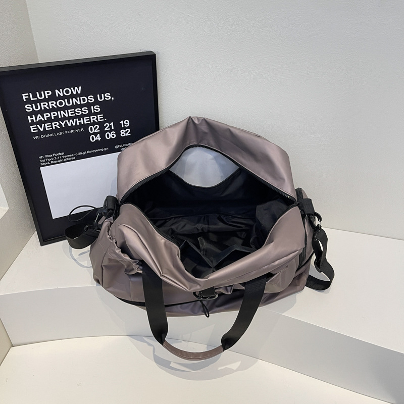 Bolso de viaje de negocios de un solo hombro para hombres Bolso de viaje de compras para estudiantes de gran capacidad Bolso de viaje deportivo femenino extensible