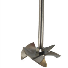 不锈钢304 316材质高粘度桨锚式搅拌桨叶60mm膏状混合齿轮分散盘