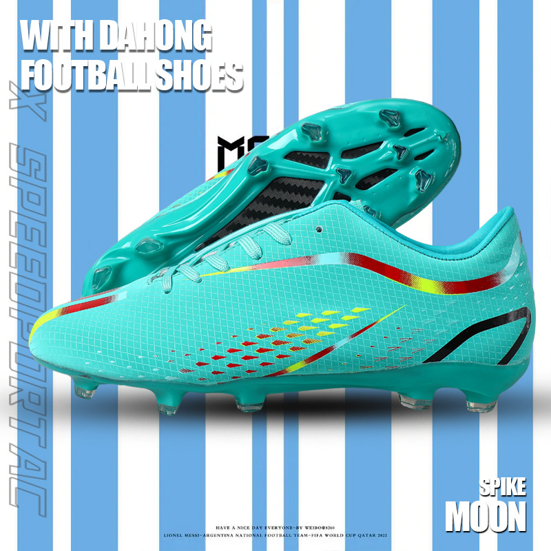 Neue Indoor-Fußballschuhe mit flacher Sohle für Kleinfeldfußball, große Trainingsschuhe für Holzböden_voghion.com