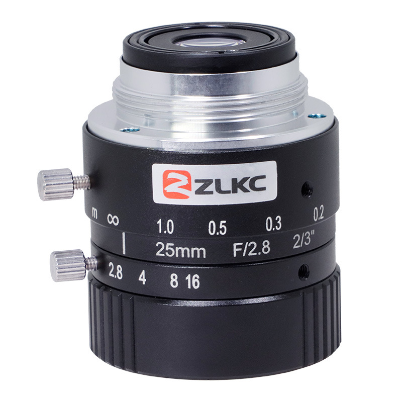 ZLKC�����ƴ�25mm�ͻ���LM2528MP8��λ���800��2/3"C�ڹ�ҵ��ͷ