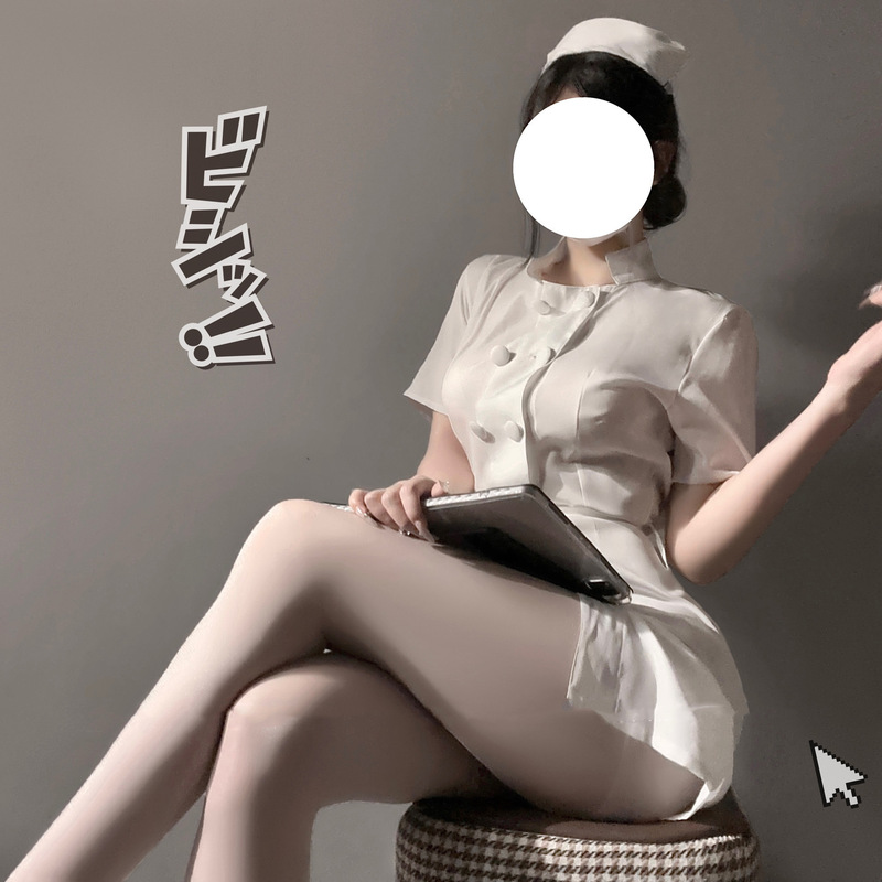 Sexy Pure Desire Nurse Uniform suit cosplay Spice Girl Doctor Night Maid Uniform Sexy Underwear Tight Waist