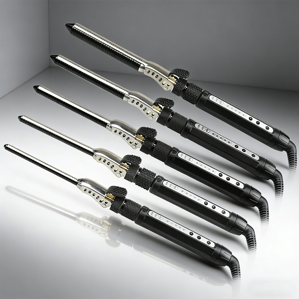 Curling Iron for Men, Short Hair, Fluffy Hair Root Ceramic Curling Iron, Small Curling Iron for Barber Shop