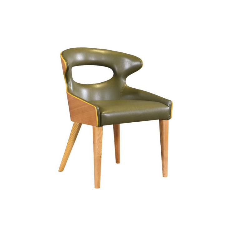 Mesa de comedor de hotel de caja de madera maciza cadena de restaurantes occidentales diseñadores de estilo antiguo asiento de tela de caña
