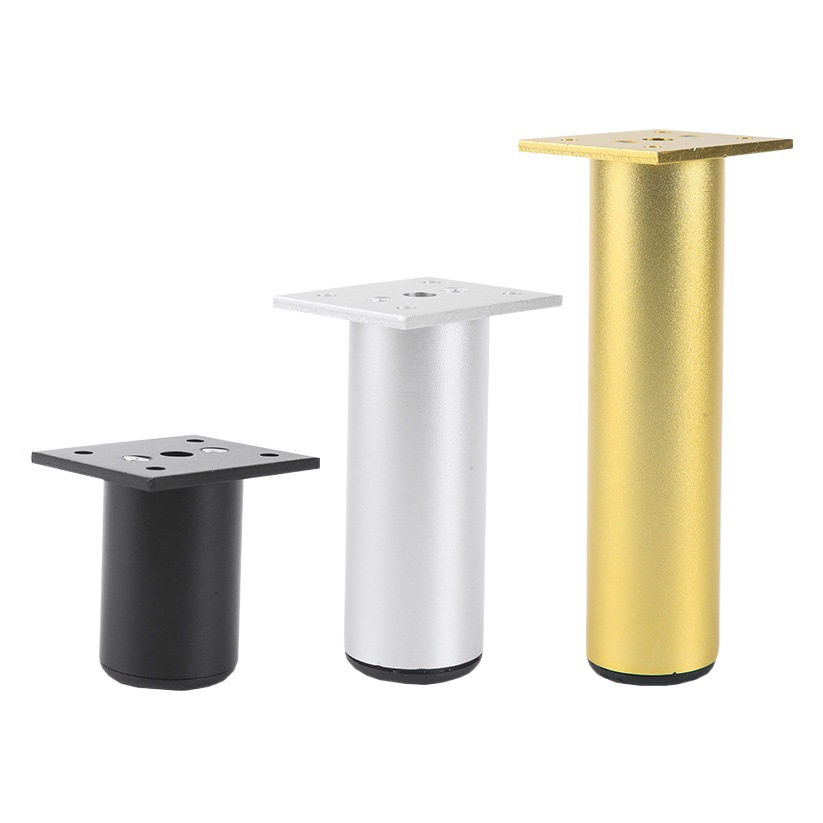 Muebles de aleación de aluminio pierna gabinete de baño pierna de TV soporte de la pierna gabinete mesa de café gabinete de baño sofá ajustable pierna del gabinete