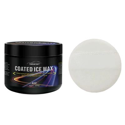Cross-border wholesale car ice wax coating agent curing paint surface polishing waxing car wax hydrophobic sealing glaze plating crystal ice wax (Car wax) - crystal-plated-ice-wax-set