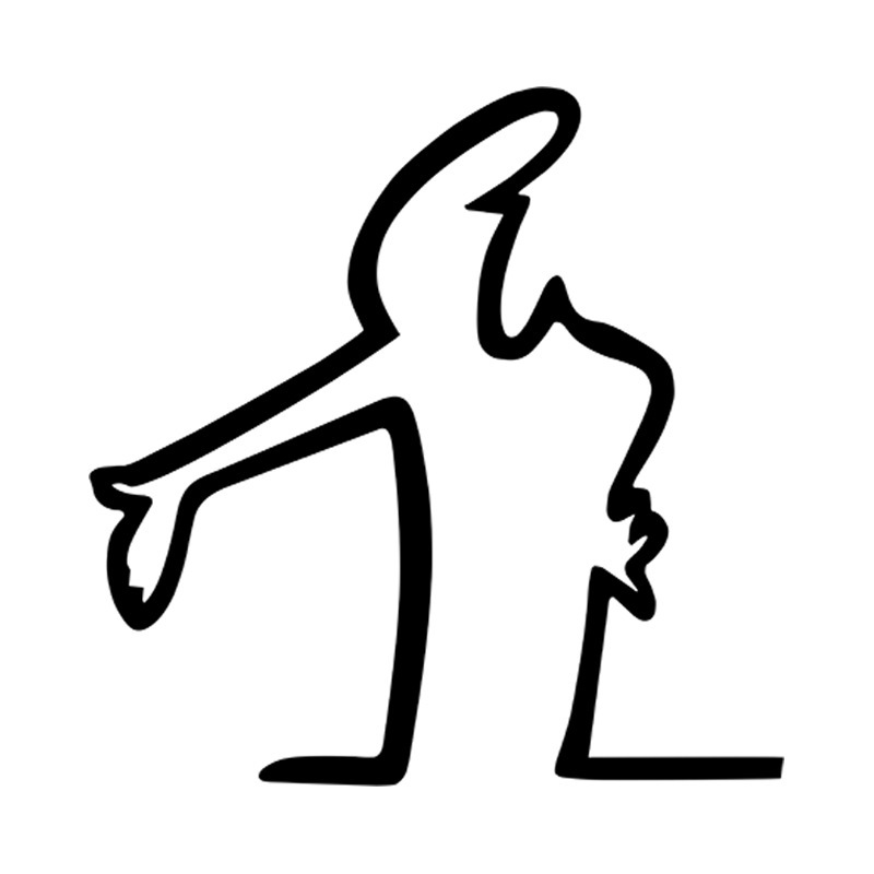 Decorazione per auto con incisione creativa personalizzata, raffigurante un omino dei cartoni animati, riflettente, per veicoli elettrici e motociclette._voghion.com