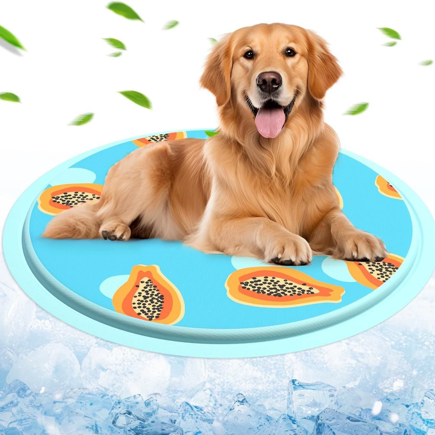 afp летняя охлаждающая и облегчающая тепло ледяная подушка для домашних животных, охлаждающий гель, охлаждающая подушка, устойчивый к царапинам, противоскользящий коврик, универсальный для кошек и собак