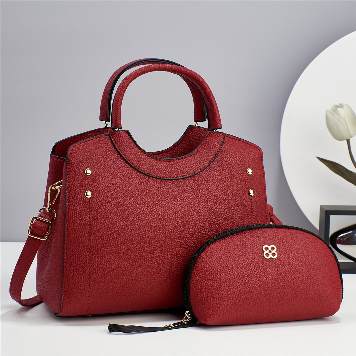 Bolso de hombro de las mujeres elegante bolso de la mamá bolso de moda nueva fábrica de venta directa crossbody nuevo estilo textura image 7