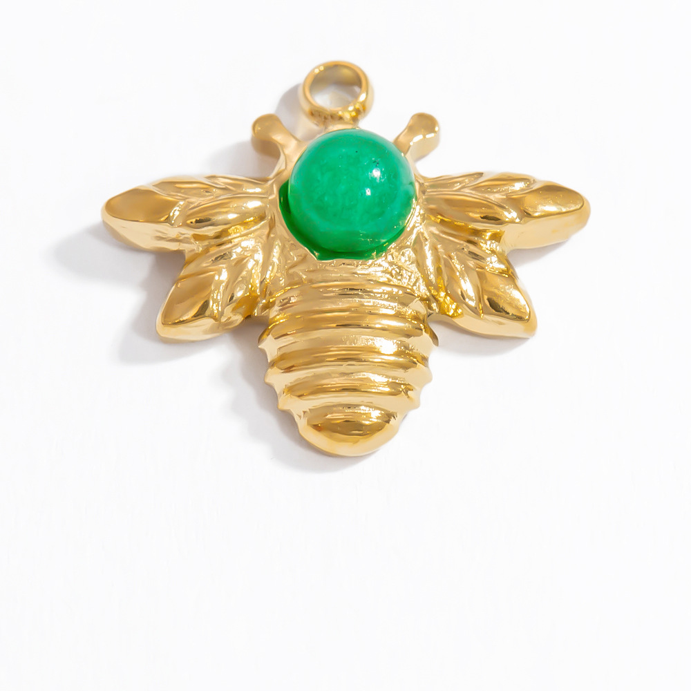 1 Pieza 13,41mm Acero Inoxidable 304 Joya Circón Geométrico Colgante display picture 7