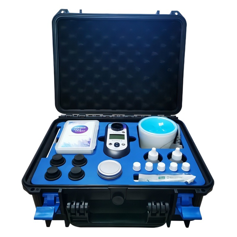 Palintest beilingda 6 parámetros piscina de detección de la calidad del agua cloro residual alcalinidad total DPDPH ozono detección de la calidad del agua