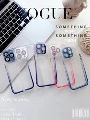 星鑽漸變閃粉IPhone15ProMax防摔全包蘋果13手機殼適用IP11/12/14