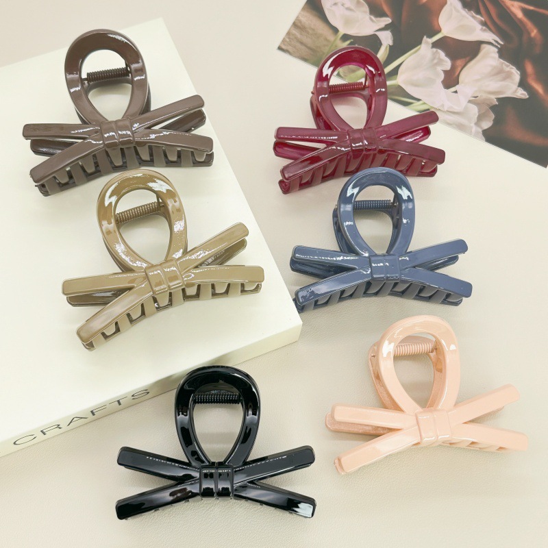 Material PC clip de tiburón clip de cabello de cabeza de mujer agarrar clip de cabello medio pequeño clip de cabello de tiburón clip de cabello