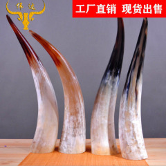 白ヤクの角の片角の置物白ヤクの角の角の牛の角の工芸品の牛の角の櫛のメーカーは卸売りを加工します。