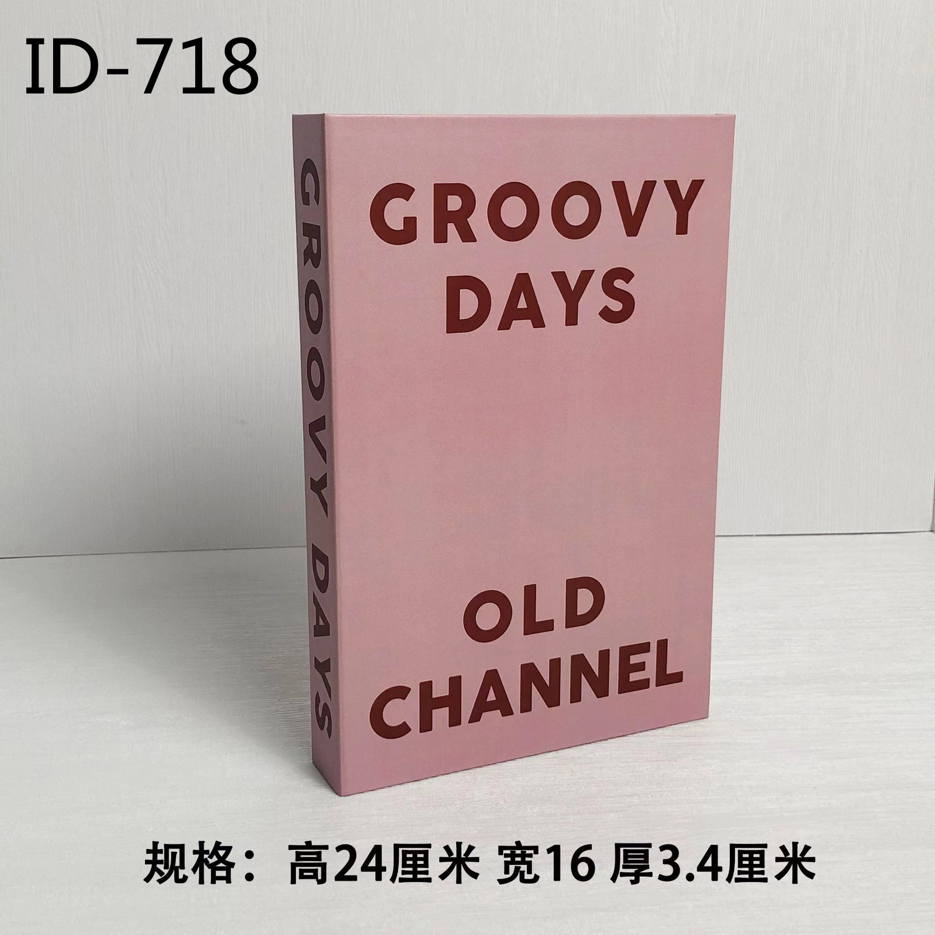 Libros falsos plegables estilo nórdico/INS, props de fotografía, decoración suave, muestra de fábrica