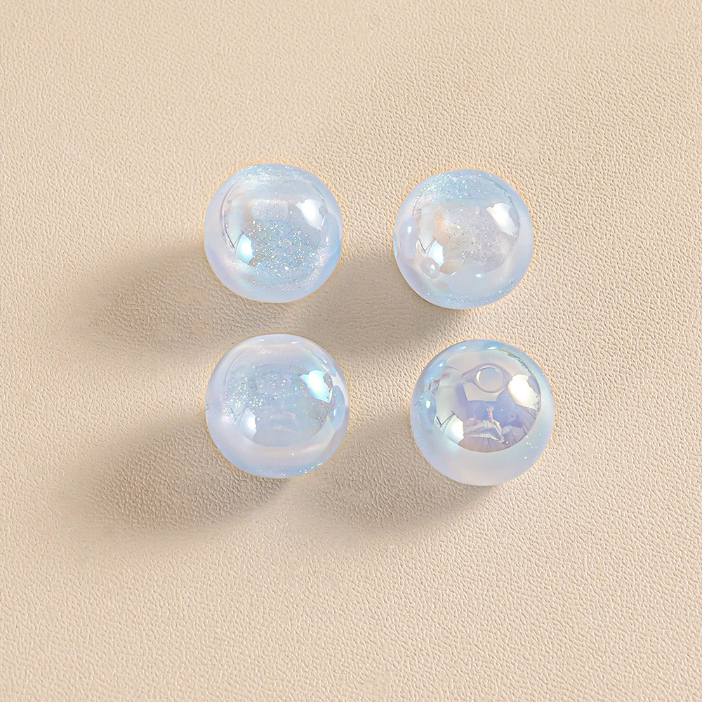 Ins20 ojos de gato gypsophila ultravioleta que cambia de color, brazaletes de bricolaje, cadena de teléfonos móviles, accesorios de joyería, cuentas sueltas