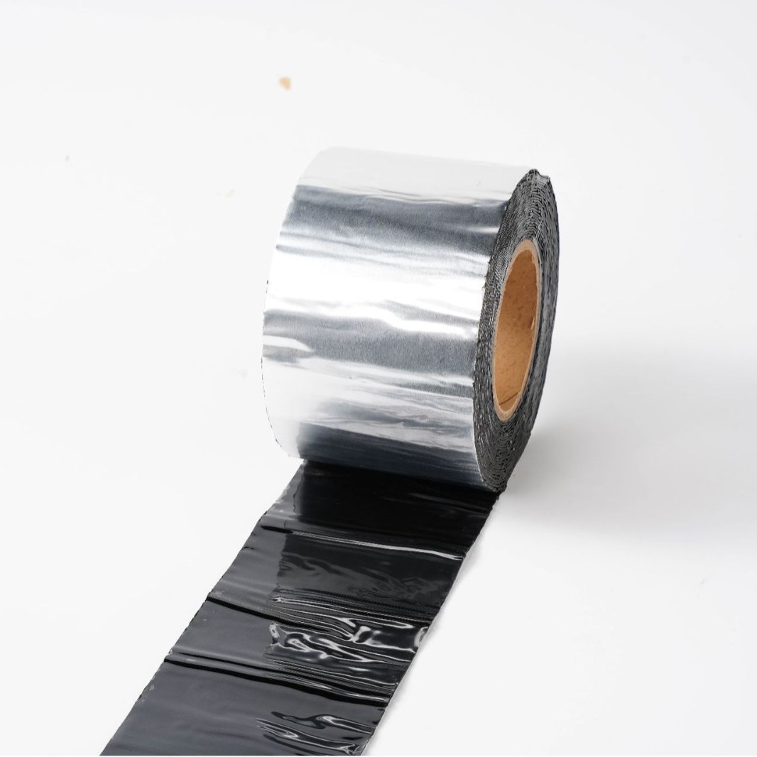 Cinta asfáltica autoadhesiva para impermeabilización de techos, membrana para techos, reparación de fugas en balcones, aislamiento y sellado de alta viscosidad.