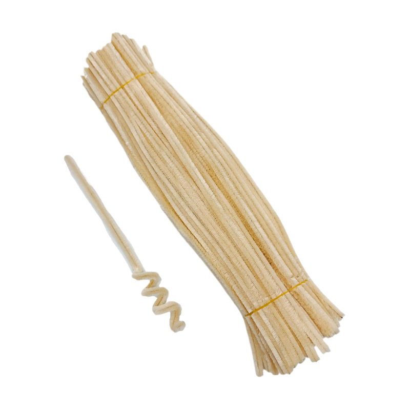 Cifrado [6mm Twisted stick] DIY tiras de lana de colores material hecho a mano de los niños ramo de terciopelo de dinosaurio lana Raíz de lana tiras