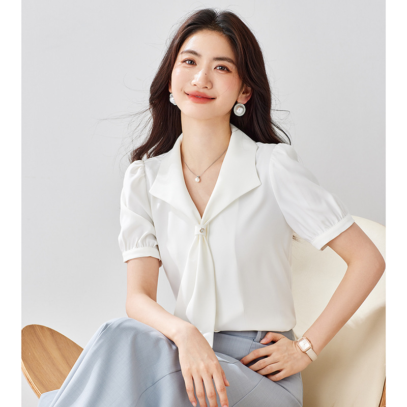 Shiffon summer professional shirt