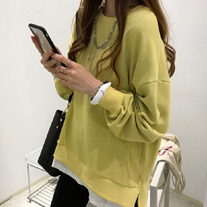 노란색