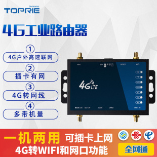 Topri 4G Wireless Router High-speed Networking Card wifi Coverage Mobile Unicom Telecom Industry