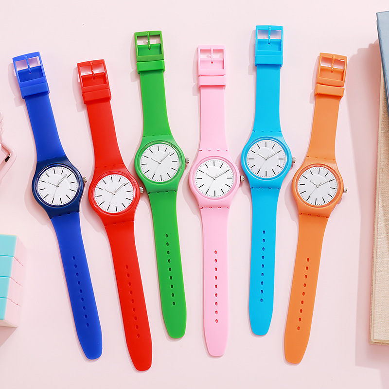 Popular Foreign Trade Pointer Quartz Silicone Watch Wholesale Cross-Border Men's Watch High-Value Gift Watch