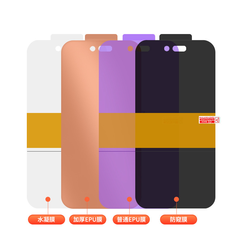 Huawei Hi Enjoy 80GT/70 指紋防止 TPU ハイドロゲルフィルム 70pro 携帯電話 EPU 自己修復クリスタルフィルムに適しています。|undefined
