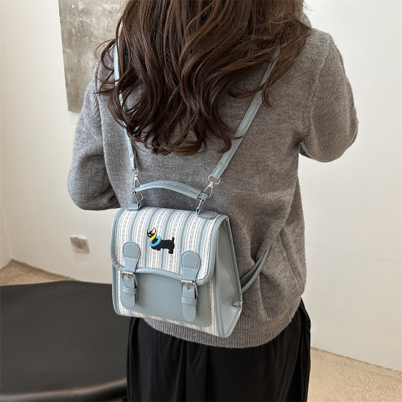 Bolsa de viaje de gran capacidad para mujeres 2024 nuevo cachorro de peluche una bolsa de tres mochilas