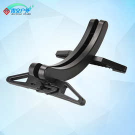 跨境自行车停车架插入式可调节支架公路山地车展示架固定脚撑支架