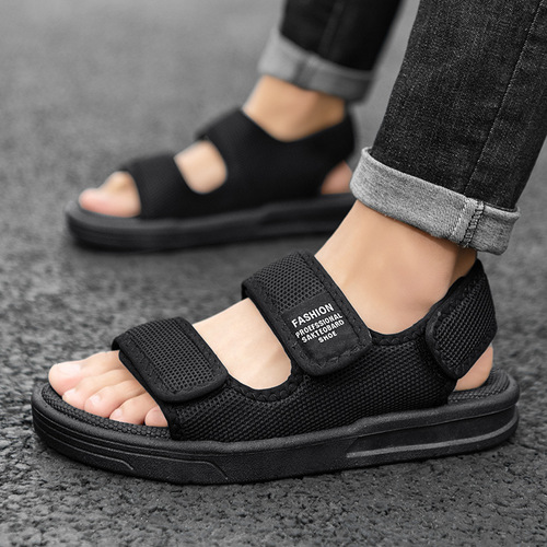 Factory men's beach shoes, outdoor sandals, men's summer thick-soled cross-border casual men's shoes, fashionable outer wear