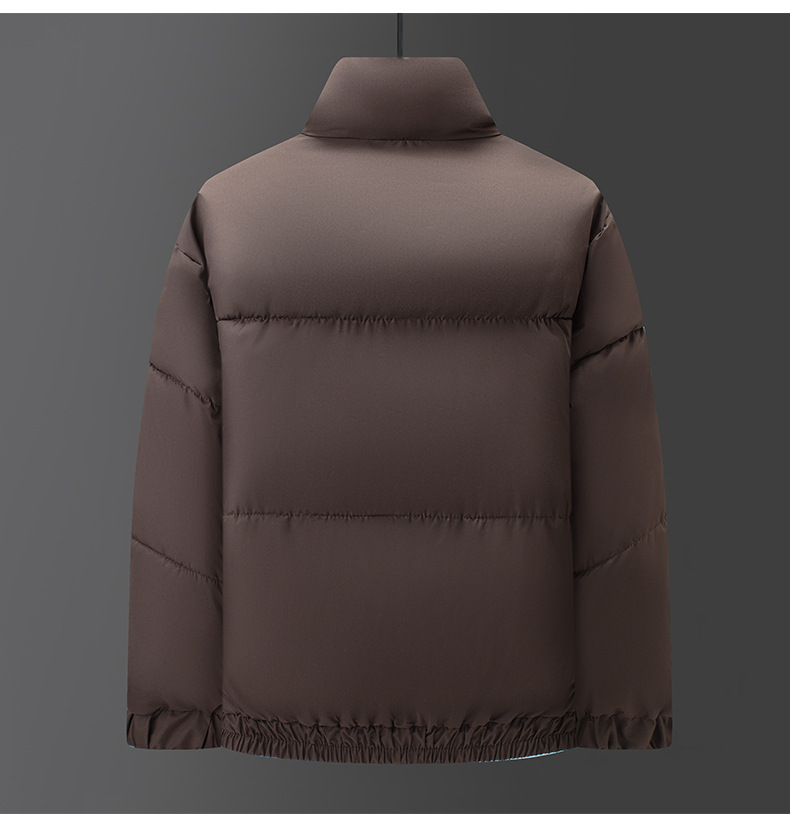 Winter Neue Dicke Breite Ausgabe Koreanische Warme Herren Business Casual Stehkragen Baumwolle Mantel_voghion.com