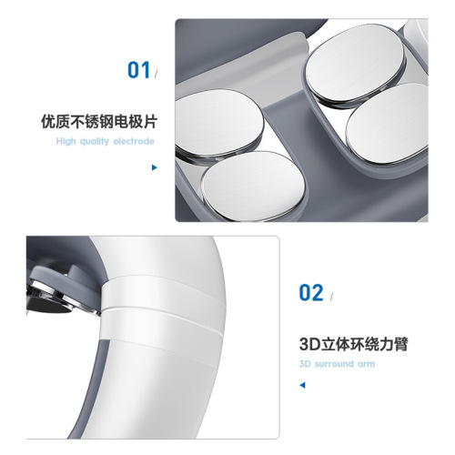 Konka Neck Protector Physiotherapy Pulse Hot Compress Massager Home Electric Vibrating Neck Shoulder Neck Cervical Massager