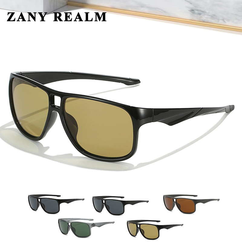 Nuevos deportes de los hombres polarizados caja de sol de la moda transfronteriza más tamaño montar conducción gafas de sol fabricantes europeos y americanos