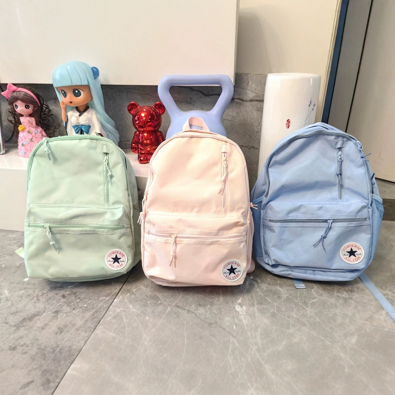 コンバースの新しいバージョンカジュアルシンプル多用途学生スポーツスクールバッグショルダートラベルバックパックカジュアル大容量ショルダー|undefined