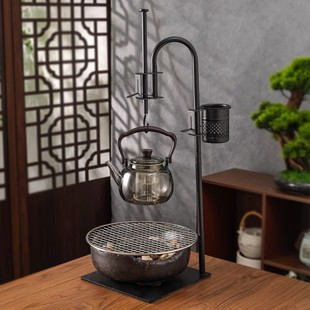 Yueheng Old Rock Mud Treasure Furnace Electric Ceramic Stove for Home Use, Tea Brewing Stove, Steaming Tea Pot, Hanging Teapot, Surrounding Stove for Tea Brewing, Tea Set