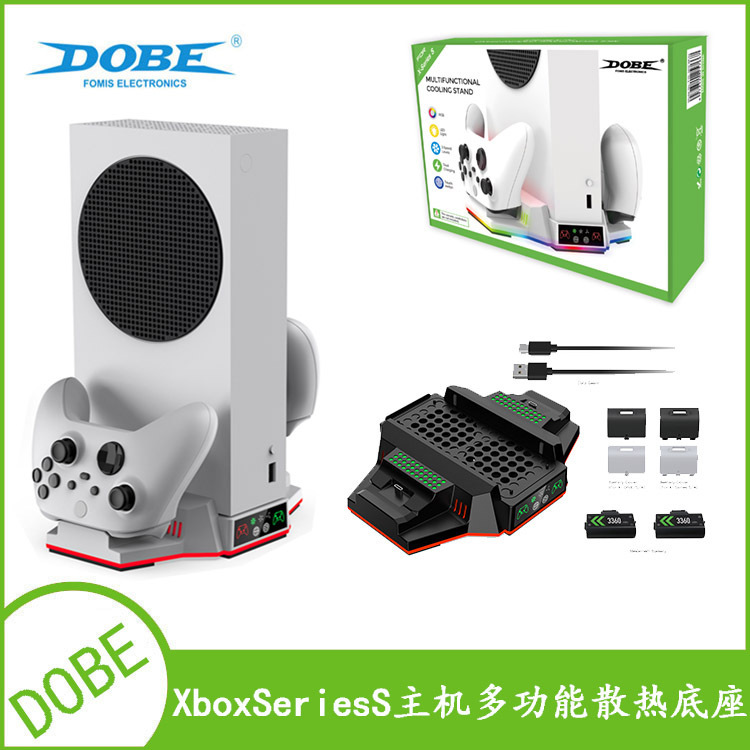 X-Seriess Console Cooling Base, Controller Charging Stand with Battery Pack, Xss Console Base with Colorful Lights