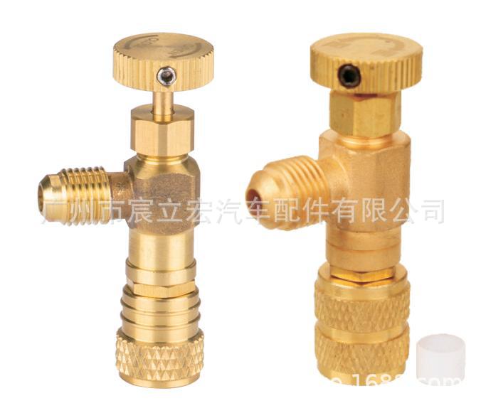 Válvula de mano congelada refrigerante tipo de nieve válvula de apertura de freón R22/R410 aire acondicionado doméstico