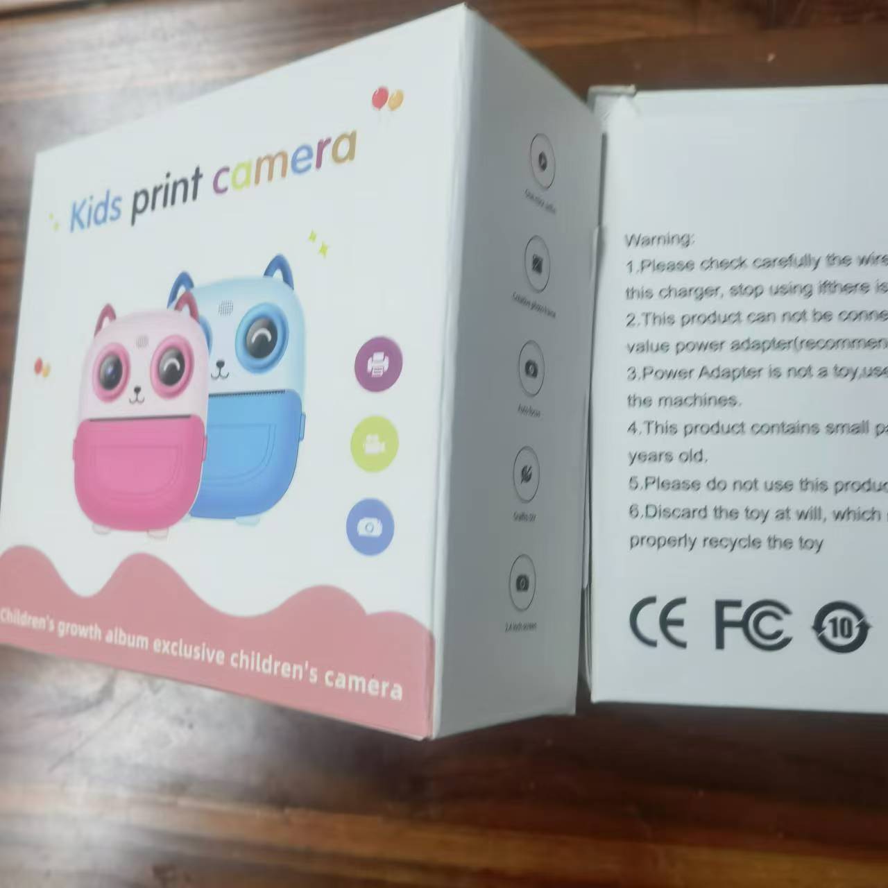 Polaroid, (Cross-border trading), small cartoon digital camera, photo 4