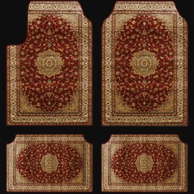 hot-selling retro Persian national – Avtomobil döşəmə paspasları - cross-border-floor-mats-35-3045cm-two-piece-set-for-rear-seat