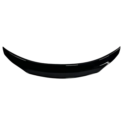 Suitable for Mercedes-Benz C-Class 14-21 Models W205 Modified Psm Style Rear Wing Four-Door Sedan Fixed Wing Modification Accessories (Fixed wind wing) - bright-black
